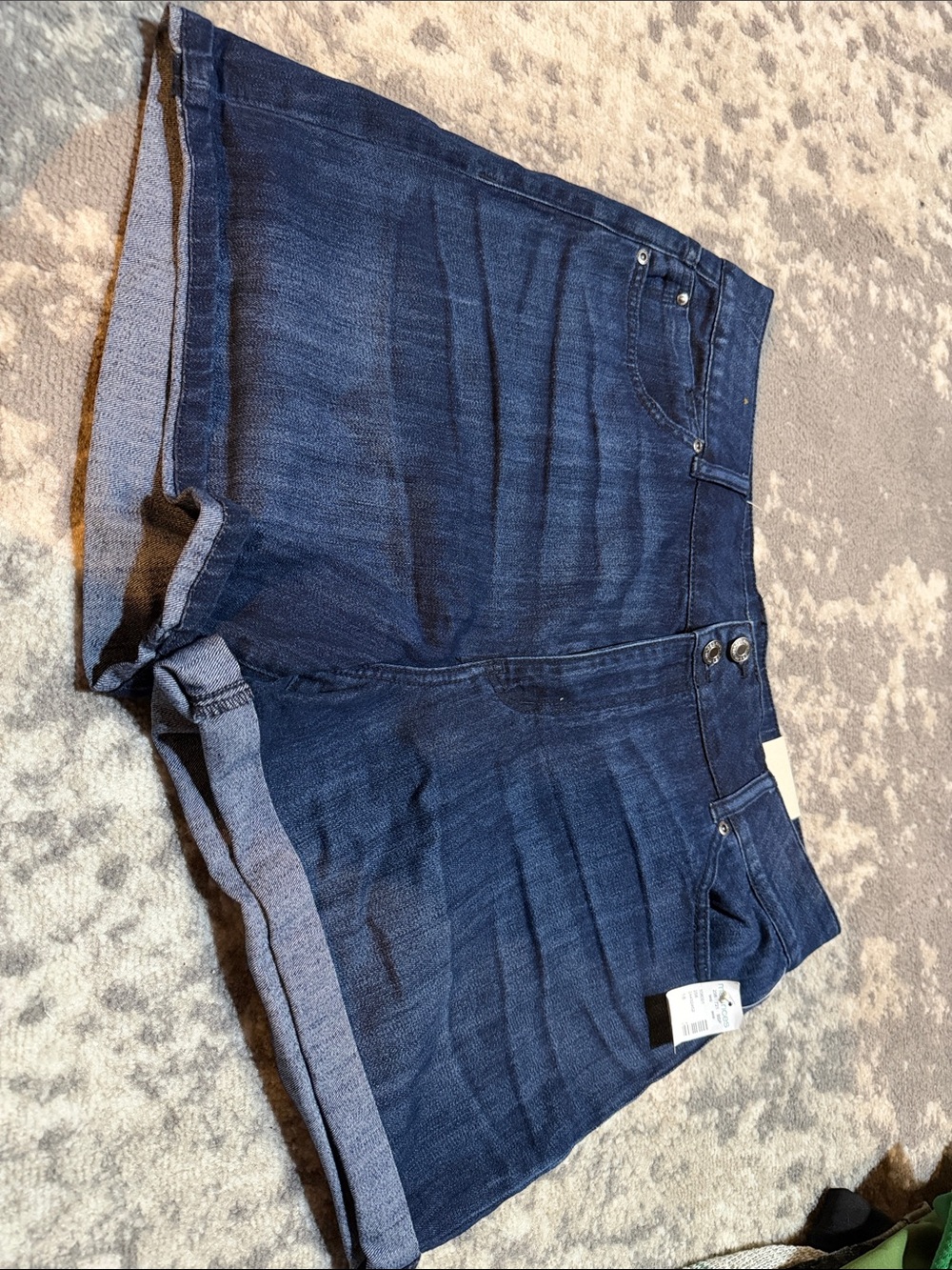 Maurices NEW Dark Blue Denim Women’s Shorts Size 18